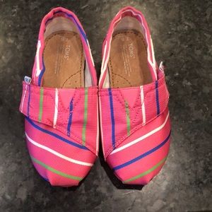 Girls Toms in size 8